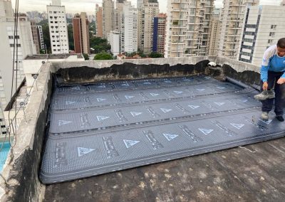 Impermeabilização de laje cobertura manta asfaltica