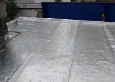 Impermeabilização em laje terraço com manta asfaltica aluminizada